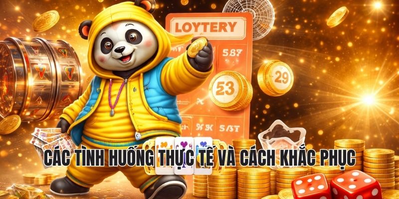Các tình huống thực tế và cách khắc phục